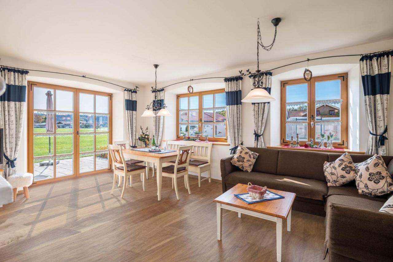 5 Sterne Ferienwohnung Sissi Übersee Exterior foto